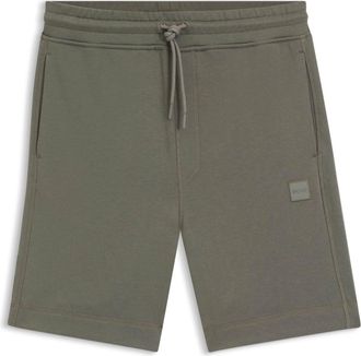 Boss Orange by Hugo Boss Mens Sewalk Shorts in Sage Green Cotton - Size X-Large