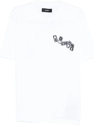 Amiri T Shirt Bianco-Uomo