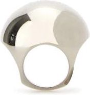 Versace Stijlvolle Ring voor Moderne Vrouwen - Dames - Ringen - Grijs - 50 MM - Accessoires