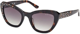 Guess Gm 00016 Zonnebril - unisex - Zonnebrillen - Bruin - 53 MM - Accessoires