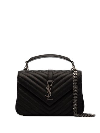 Saint Laurent medium College shoulder bag - Black
