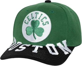 Mitchell & Ness Mens Mitchell & Ness Kelly Green/Black Boston Celtics Underarch Two-Tone Pro Crown Snapback Hat at Nordstrom