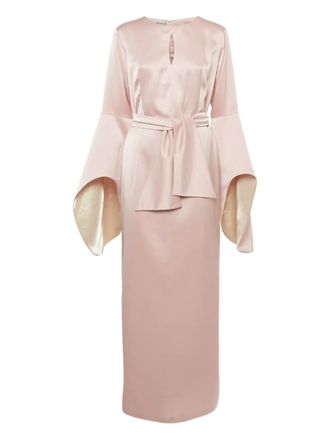 Baruni belted maxi dress - Pink