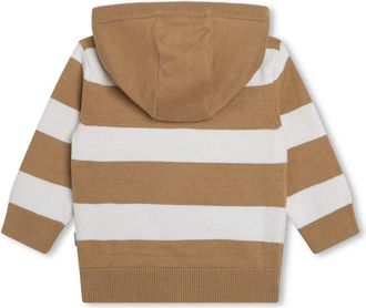 HUGO BOSS Tricot Cotton Cardigan - Beige