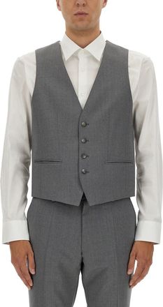 HUGO BOSS Slim Fit Vest-Uomo