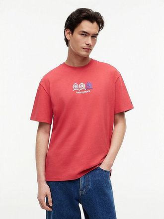 Tommy Hilfiger Back Repeat Crest Logo Relaxed T-Shirt