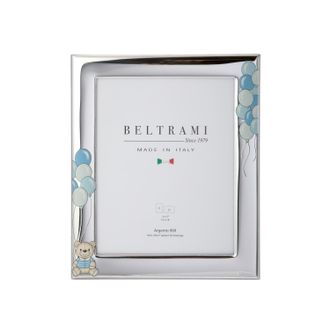 BELTRAMI Portafoto palloncini foto 13x18 cm con argento Miro Silver