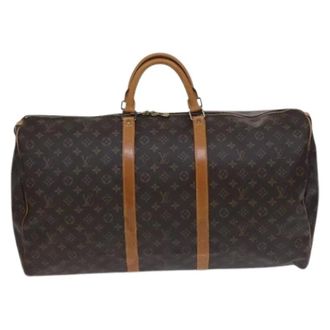 Louis Vuitton Pre-owned Weekend Bags, unisex, Brown, Size: ONE SIZE Pre-owned Keepall Bag