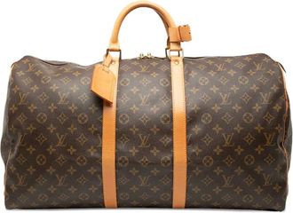Louis Vuitton 1992 Monogram Keepall 55 travel bag - Bruin