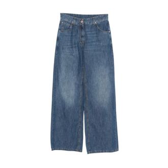 Brunello Cucinelli Donna, Jeans, Blu, L, new