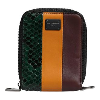 Dolce & Gabbana Dames, Accessoires, Veelkleurig, Maat: ONE Size Leer