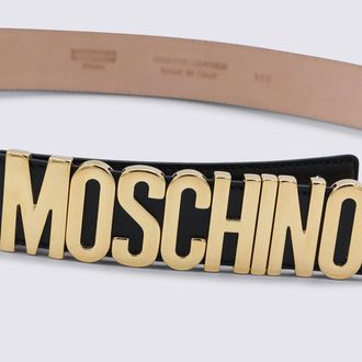 Moschino Mens Belts Black _le