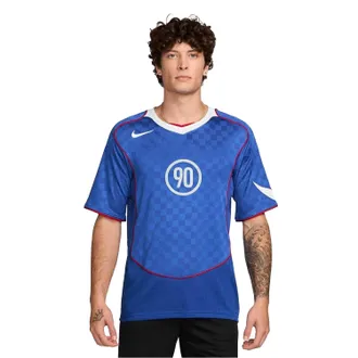 Nike Unisex voetbalshirt voor volwassenen Total 90 Energy (Blauw/Wit)