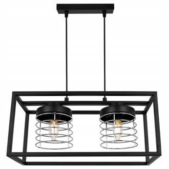 OEM Jaula De L&aacute;mpara Colgante Elegante Pantalla De Metal