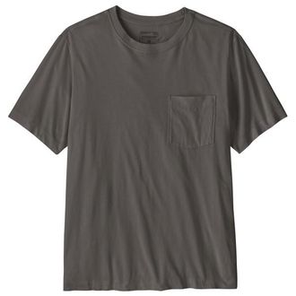 Patagonia Daily Pocket Tee T-Shirt f&uuml;r Herren | grau/braun