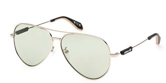 adidas OR0085 28N Mens Sunglasses Gold Size 59