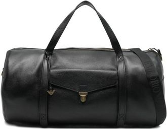 Emporio Armani Leather Duffle Bag