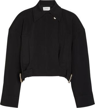 Sportmax Woven Bomber Jacket - Black - 10 (UK10 / S)