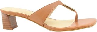 Guess Zalea Muiltje met Hak - Dames - Muiltjes - Bruin - 35 EU - Leer - Schoenen