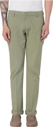Dondup Stijlvolle Gaubert Broek voor Mannen - Heren - Slim Fit Broeken - Groen - W31 - Broeken