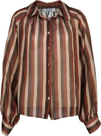 Am&eacute;lie & Am&eacute;lie Mujer, Blusas y Camisas, Marr&oacute;n, Talla: M