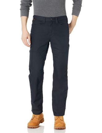 Timberland Mens A1VC4 8 Series Double Front Utility Pant - 34W x 32L - Jet Black