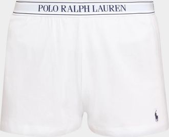Polo Ralph Lauren Logo Cotton-Blend Sleep Shorts