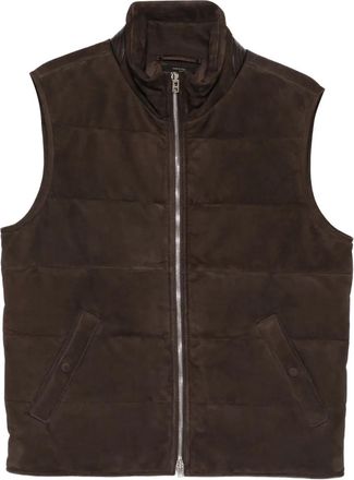Tom Ford padded-design gilet - Bruin