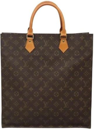 Louis Vuitton Pre-owned Tote Bags, female, Brown, Size: ONE SIZE Pre-owned Canvas Tote Bag