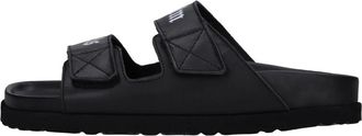 Palm Angels Mules van Leer - Dames - Sandalen - Zwart - 37 EU - Leer - Schoenen