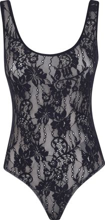 Zimmermann Bodysuit Lace Scoop Lace Scoop