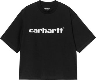 Carhartt Work in Progress (WMNS) Carhartt WIP Archive Script Short Sleeve T-Shirt Black I036042-89-XX