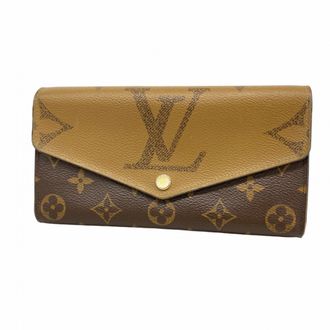 Louis Vuitton Brown Long Wallet (Bi-Fold) (Pre-Owned)