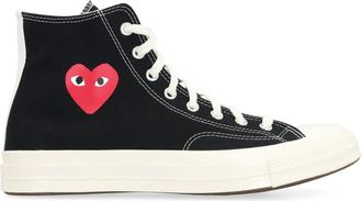 Comme Des Gar&ccedil;ons Chuck 70 High-Top Sneakers - Heren - Sneakers - Zwart - 45 EU - Katoen - Schoenen