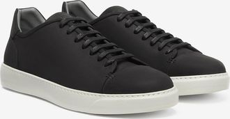 Corneliani Black nabuk sneakers