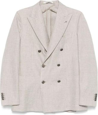 Tagliatore Blazer - Heren - Blazers - Beige - L - Jassen