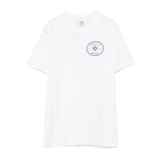 Sporty & Rich T Shirt Bianco-Donna