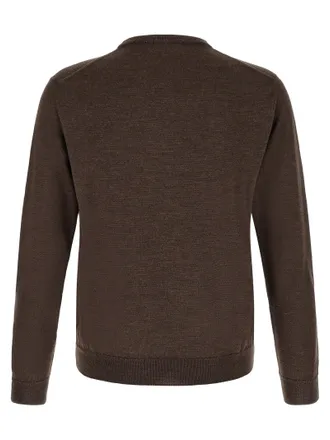 Zanone Giro Sweater - Brown
