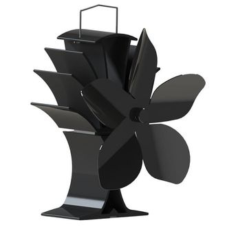 OEM Ventilador Para Una Mejor Distribuci&oacute;n Del Calor, 5 Aspas, Negro
