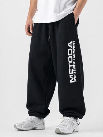 OEM Pantaloni Da Tuta Da Uomo Method Sport Vertical Xl, Larghi, Neri