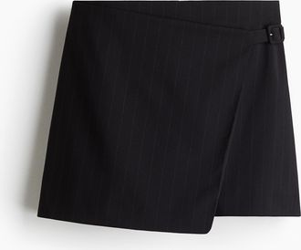 H&M Skort im Wickelschnitt - Blue