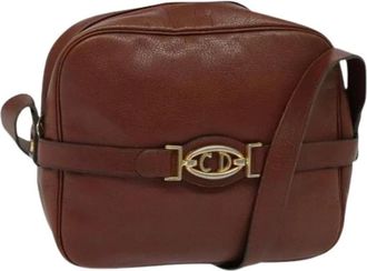 Dior Pre-owned Cross Body Bags, female, Brown, Size: ONE SIZE Pre-owned Vintage Shoulder Bag