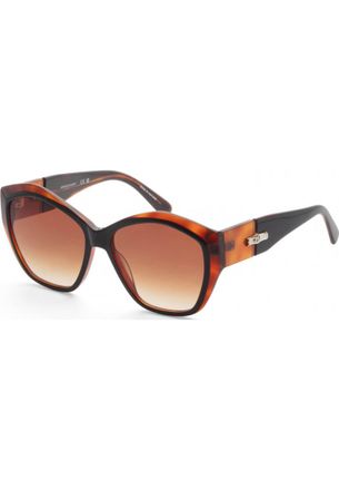 Longchamp Womens LO712SN 57 011 Sunglasses - Brown - One Size