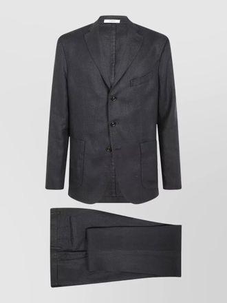 Boglioli linen single breasted suit