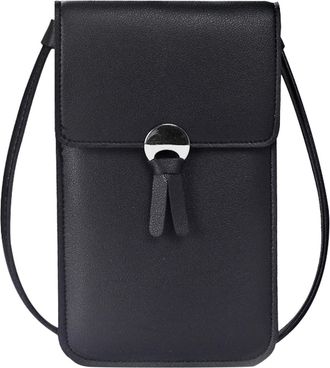 Generic Crossbody Purses For Women Adjustable Strap Shoulder Bag With Visual Mobile Phone Window Ladies Casual Crossbody Bag Laptop Messenger & Shoulder Bags 