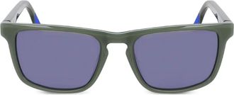 Nike Occhiali da sole Eclipse Rise squadrati - Verde