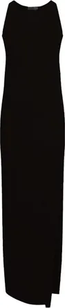 Dondup Maxi Jurk - Dames - Maxi kleedjes - Zwart - M - Kleedjes