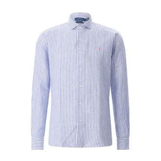 Polo Ralph Lauren Casual Overhemden - Heren - Casual Overhemden - Blauw - XL - Katoen - Overhemden