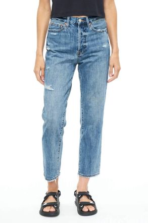 Pistola Denim Charlie High Rise Straight Jeans In Antidote