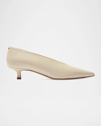 Aeyde Clara Leather Pumps